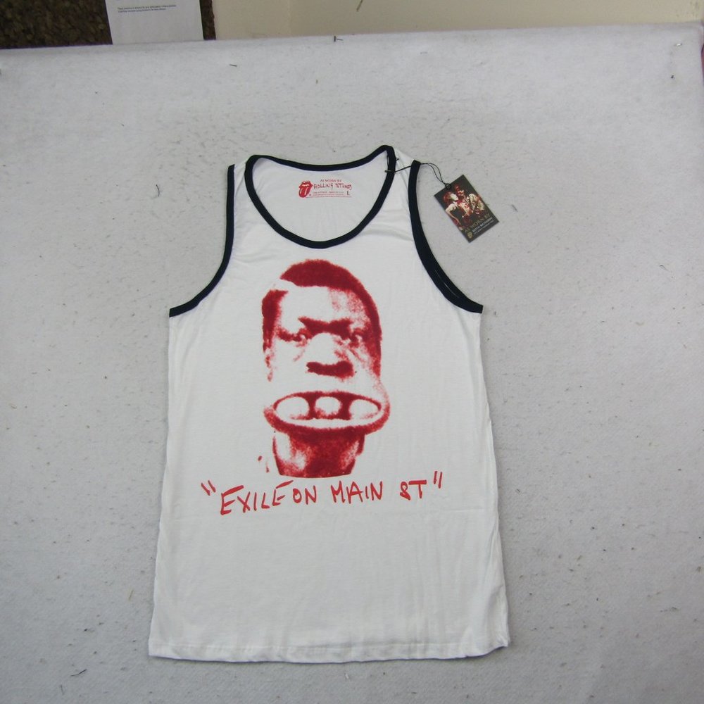 Rare Rolling Stone Tank Top Worn by Keith Richards